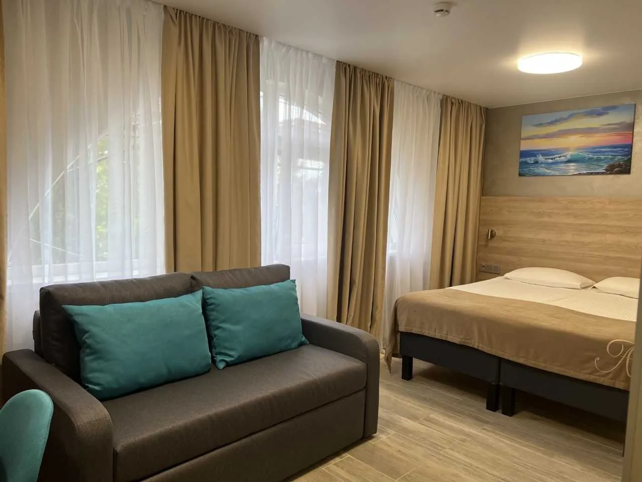 Двухместный однокомнатный Side sea view 4 корпус 
