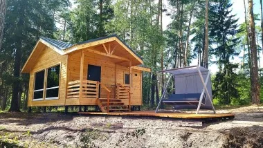 Люкс двухместный двухкомнатный в корпусе Глэмпинг