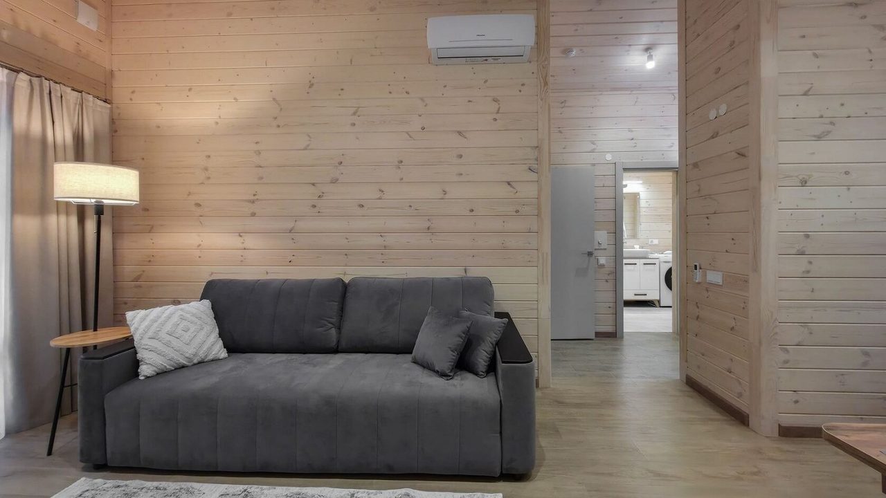 Двухместный двухкомнатный коттедж 1