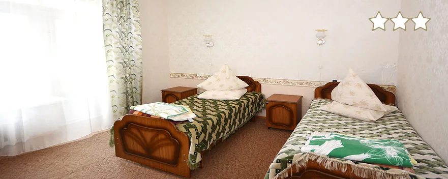 Двухместный двухкомнатный номер в корпусе 4